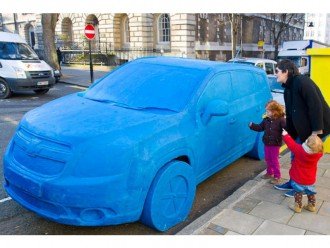 Chevrolet Orlando на вулицях Лондона