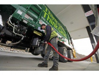 Большие грузовики готовы перейти на природный газ