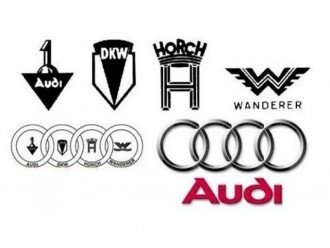 Audi. Історія чотирьох кілець