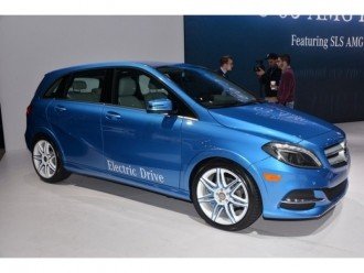 Mercedes выпустит электрическую версию минивэна B-Class