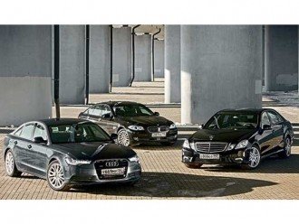 Порівняльний тест: Audi A6, BMW 535, Mercedes-Benz E 350.