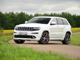 Cамый мощный  "индеец" Jeep Grand Cherokee SRT
