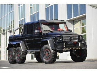 І знову Brabus. 6-колісний Brabus B63S 700