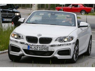 Кабріолет BMW 2-Series відкрився шпигунам