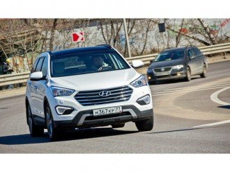 Тест-драйв великого кросовера Hyundai Grand Santa Fe