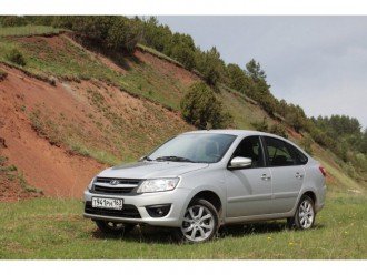 Тест-драйв Lada Granta ліфтбек, 2014