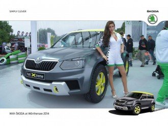 Концептуальний кросовер Skoda Yeti Xtreme