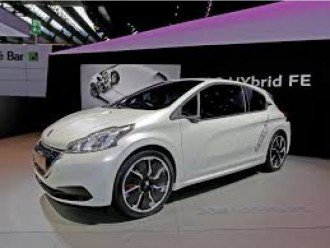 Нова концепція Peugeot 208 Hybrid FE..