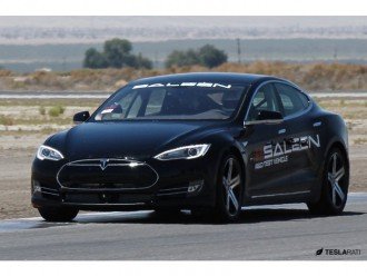 Saleen прокачали седан Tesla Model S