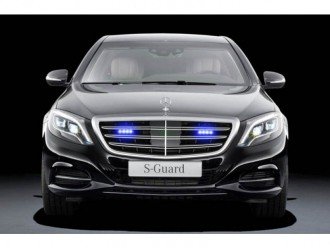 Новий броньований Mercedes Benz S600 Guard