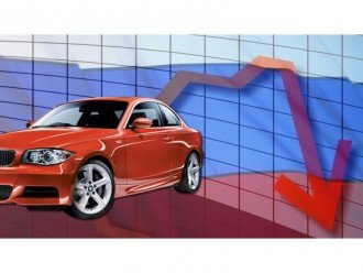 Падіння продажів автомобілів в Росії в 2014 році