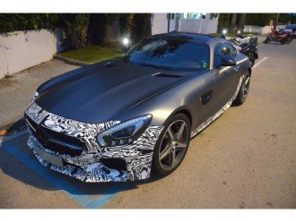 Перші фотографії Mercedes-AMG GT Edition 1
