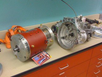 Сучасний електродвигун для електрокарів