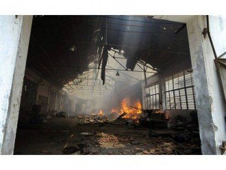 Вибух на заводі автозапчастин в провінції  Гуандун, Китай