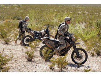 Zero MMX - безшумний армійський мотоцикл