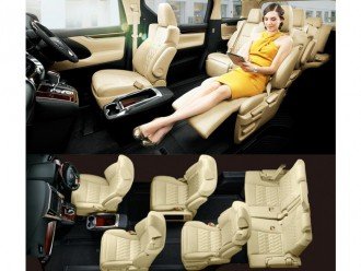 Незвичайний салон мінівена Toyota Alphard 2016