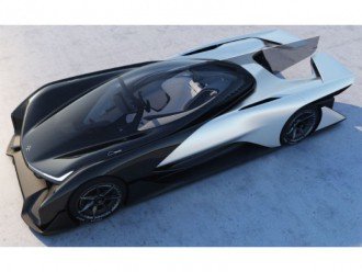 Новий електрокар FFZero1 electric 2017