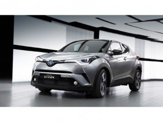 Новий кросовер Toyota C-HR в серії 2017р.