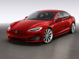 Оновлений електричний хетчбек Tesla Model S 2017 року
