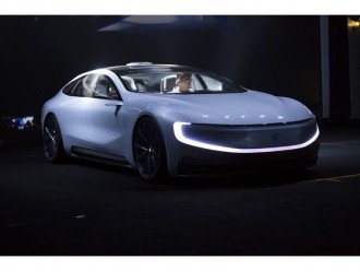 Дебют концепту електромобіля LeEco LeSEE