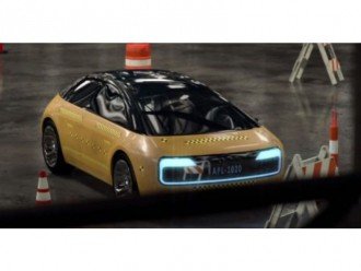 Прототип електромобіля Apple iCar. Перші фото.