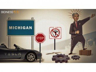 Tesla подала в суд на штат Мічиган?
