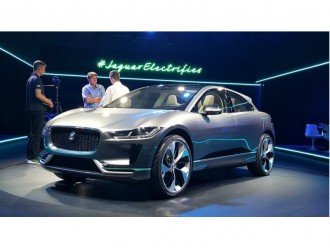 Перший електрокар марки Jaguar I-Pace 2018