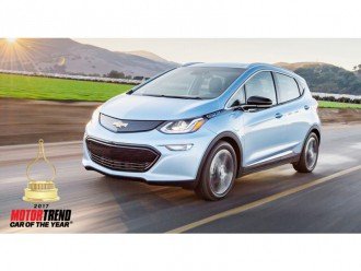 Chevy Bolt названий Автомобілем року 2017