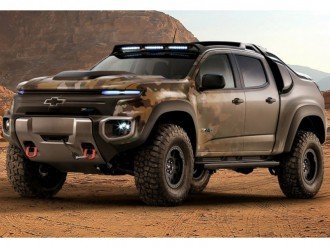 Армійська версія Chevy Colorado ZH2 Fuel Cell Vehicle