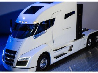 Вантажівка Nikola One, воднево-електрична 1000к.с.