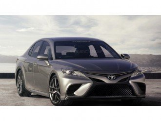 Оновлена Тойота Камрі 2017-2018 року