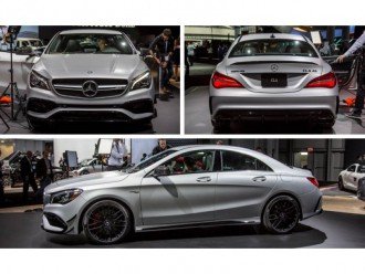 Оновлений Mercedes-Benz CLA 2017 в автосалоні Нью-Йорка