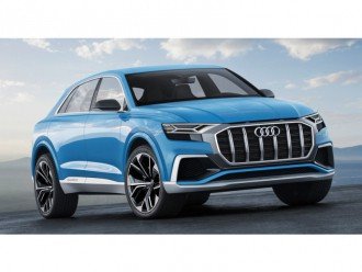 Прототип нового кросовера Audi Q8 E-Tron