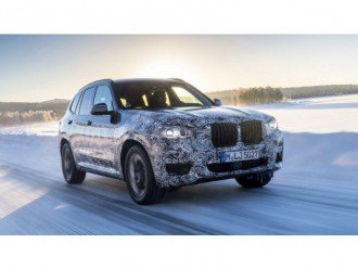 BMW тестує кросовер X3 на півночі Швеції