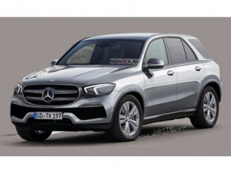 Новий Mercedes-Benz GLE: перші зображення