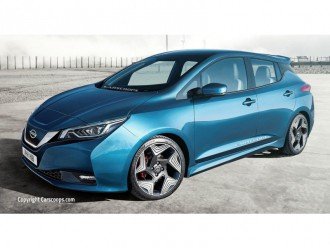 Новий Nissan Leaf 2018 засвітився на тестах