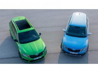 Skoda представляє оновлену Octavia RS і Scout