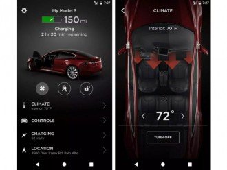 Нова версія програми "My Tesla" для iOS і Android