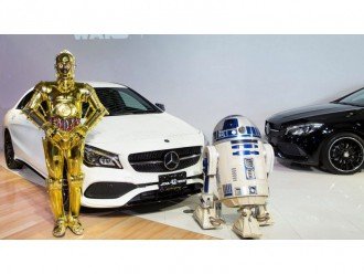 Mercedes присвятив «Зоряним війнам» седан CLA