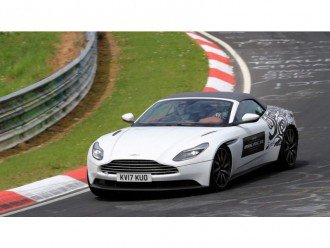 Aston Martin DB11 Volante на тесті без камуфляжу