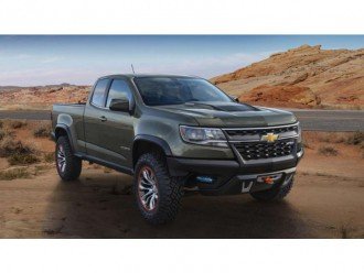 Позашляховий пікап Chevrolet Colorado ZR2 2017