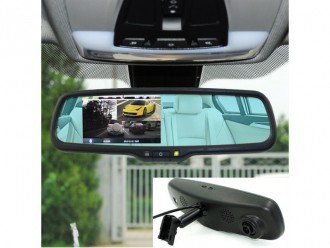 Відеореєстратор вбудований в дзеркало заднього виду