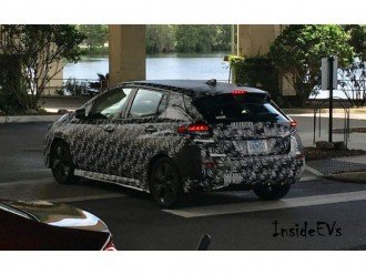 Новий Nissan Leaf 2018 помічено на тестах