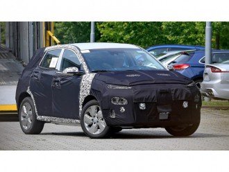 Електричний кросовер Hyundai Кona виїхав на тести