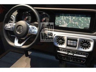 Розсекречено інтер'єр нового Mercedes G-class 2019