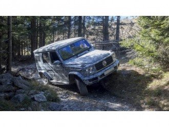 Тестується Mercedes G-Class, з 9G-Tronic і підвіскою AMG.
