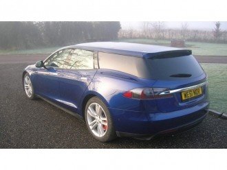 Універсал Tesla Model S покажуть в Лондоні