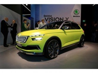 Кросовер Skoda Vision X стане гібридним
