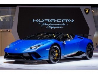 Lamborghini Huracan Performante Spyder дебютував в Женеві