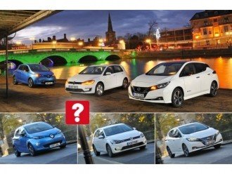 Порівняльний тест: Nissan Leaf, Renault Zoe і Volkswagen e-Golf.